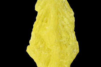 Cristal de Soufre (Longueur 120 mm, Bolivie, Volcan)
